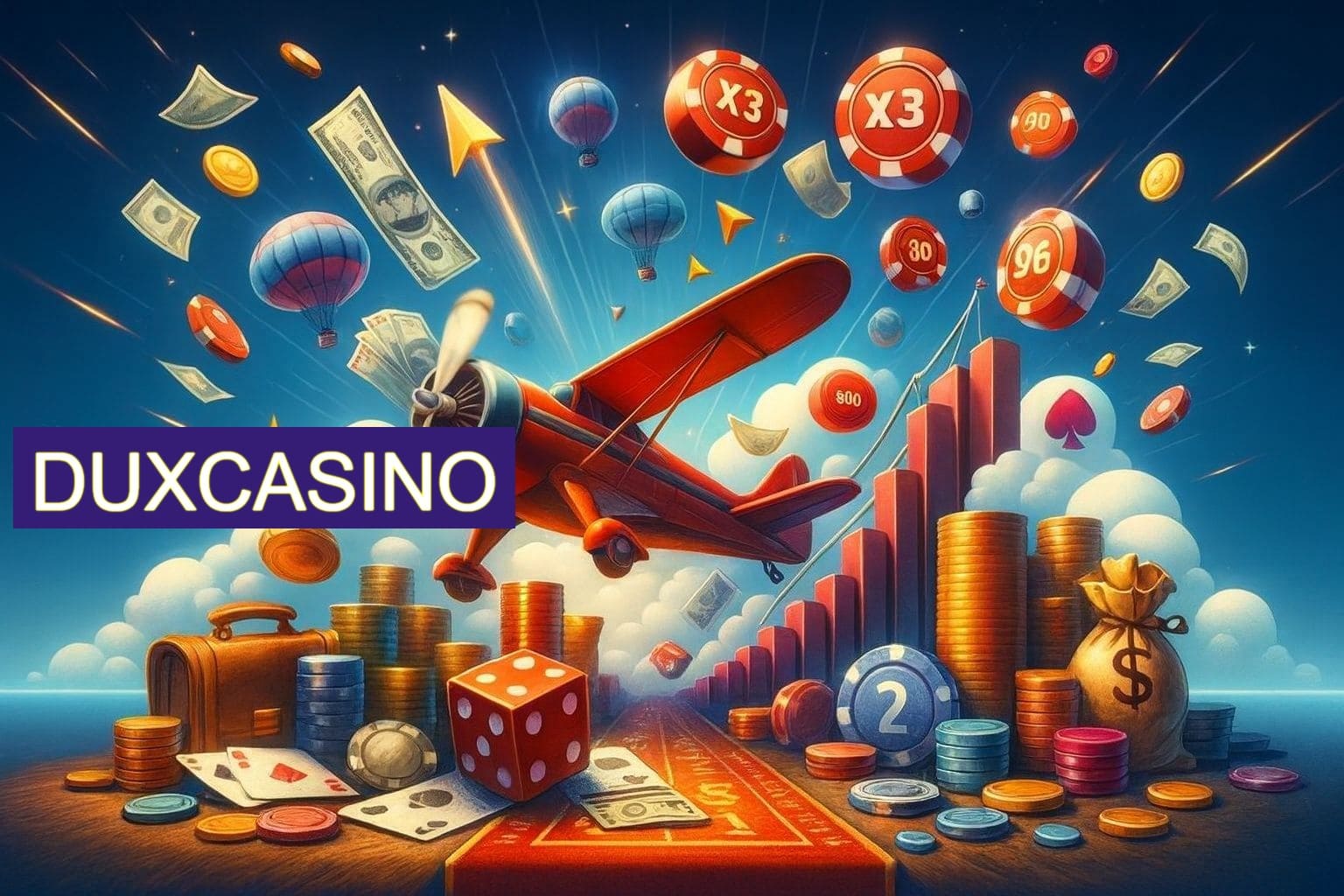 Como jogar Aviator com diversão e segurança no DUXCASINO