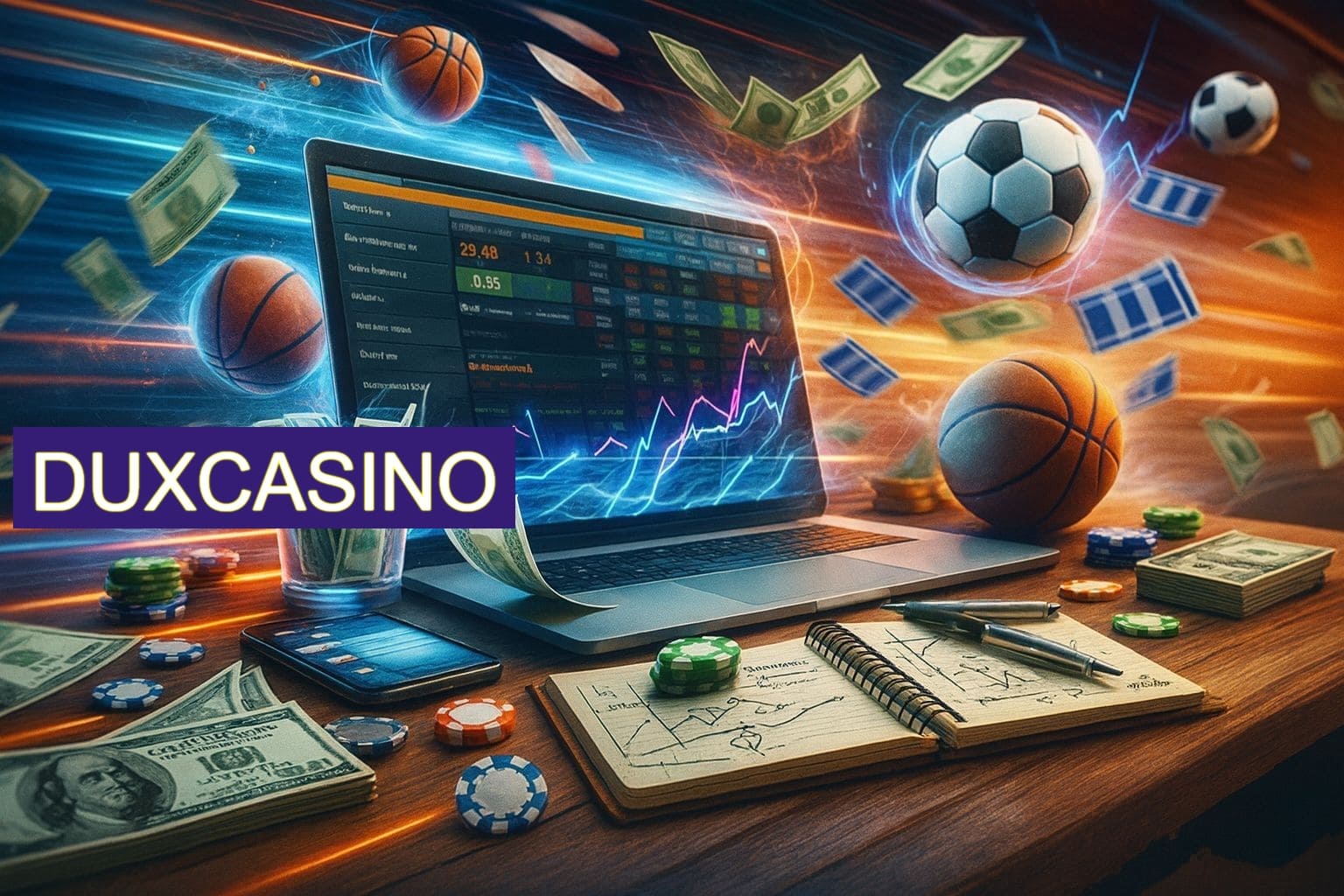 Diversas apostas esportivas