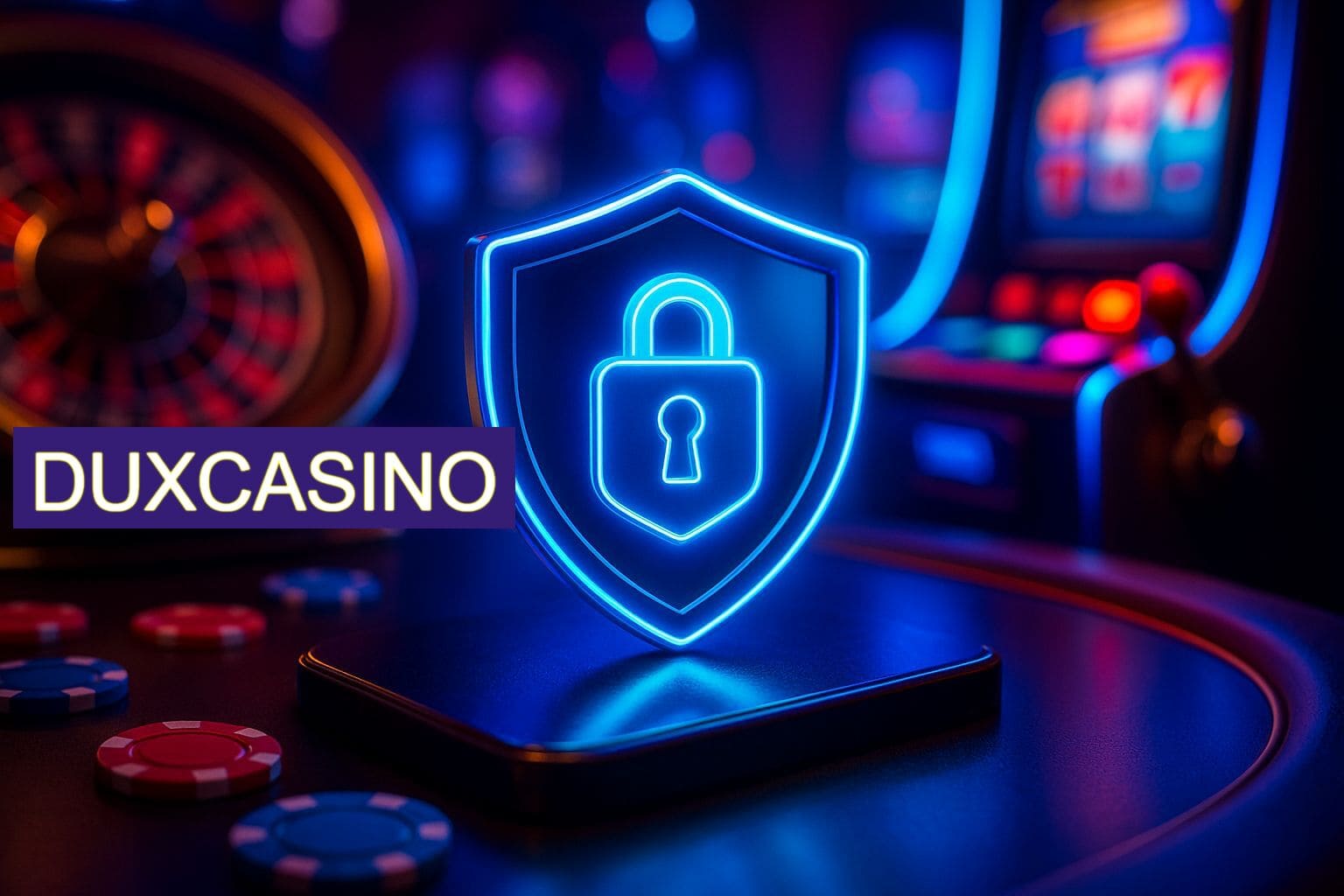 Segurança no login com proteção de dados pessoais no DUXCASINO